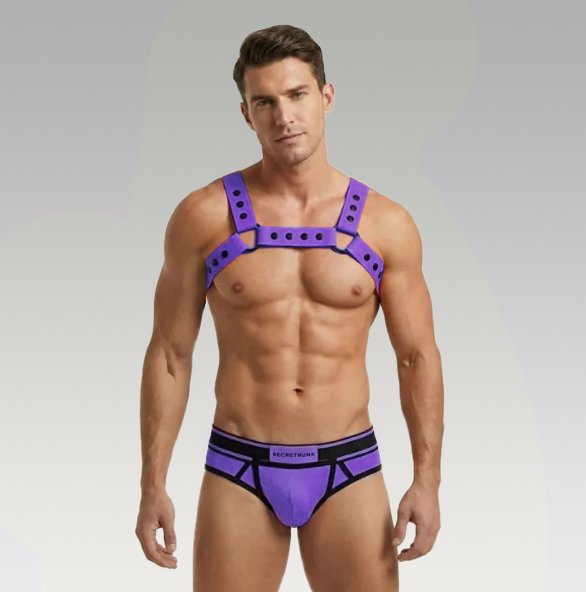 Erotic silicone strap-on BDSM