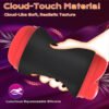 Male Masturbator Squeezable Pocket Pussy Sleeve Three-Layer Bubble Structure