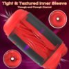 Male Masturbator Squeezable Pocket Pussy Sleeve Three-Layer Bubble Structure