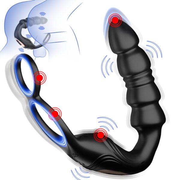 Sperm-Locking Prostate Vibrator