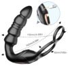 Sperm-Locking Prostate Vibrator