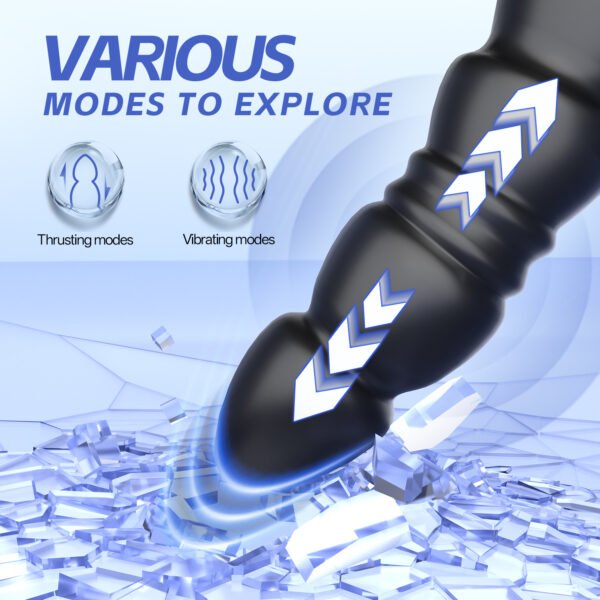 Sperm-Locking Prostate Vibrator