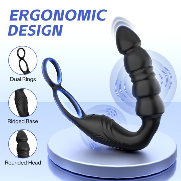 Sperm-Locking Prostate Vibrator