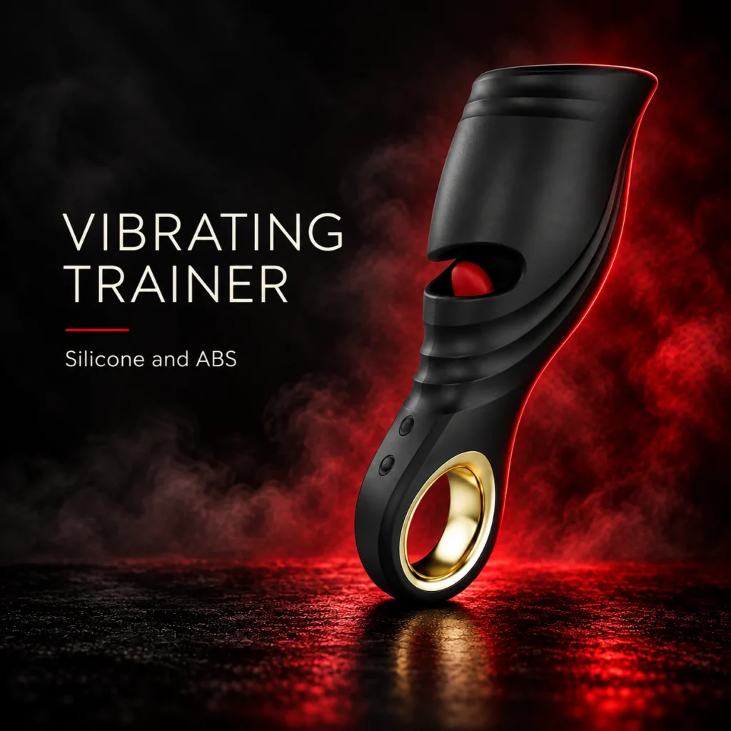 Tongue-Action Vibrating Male Trainer — Detail 4