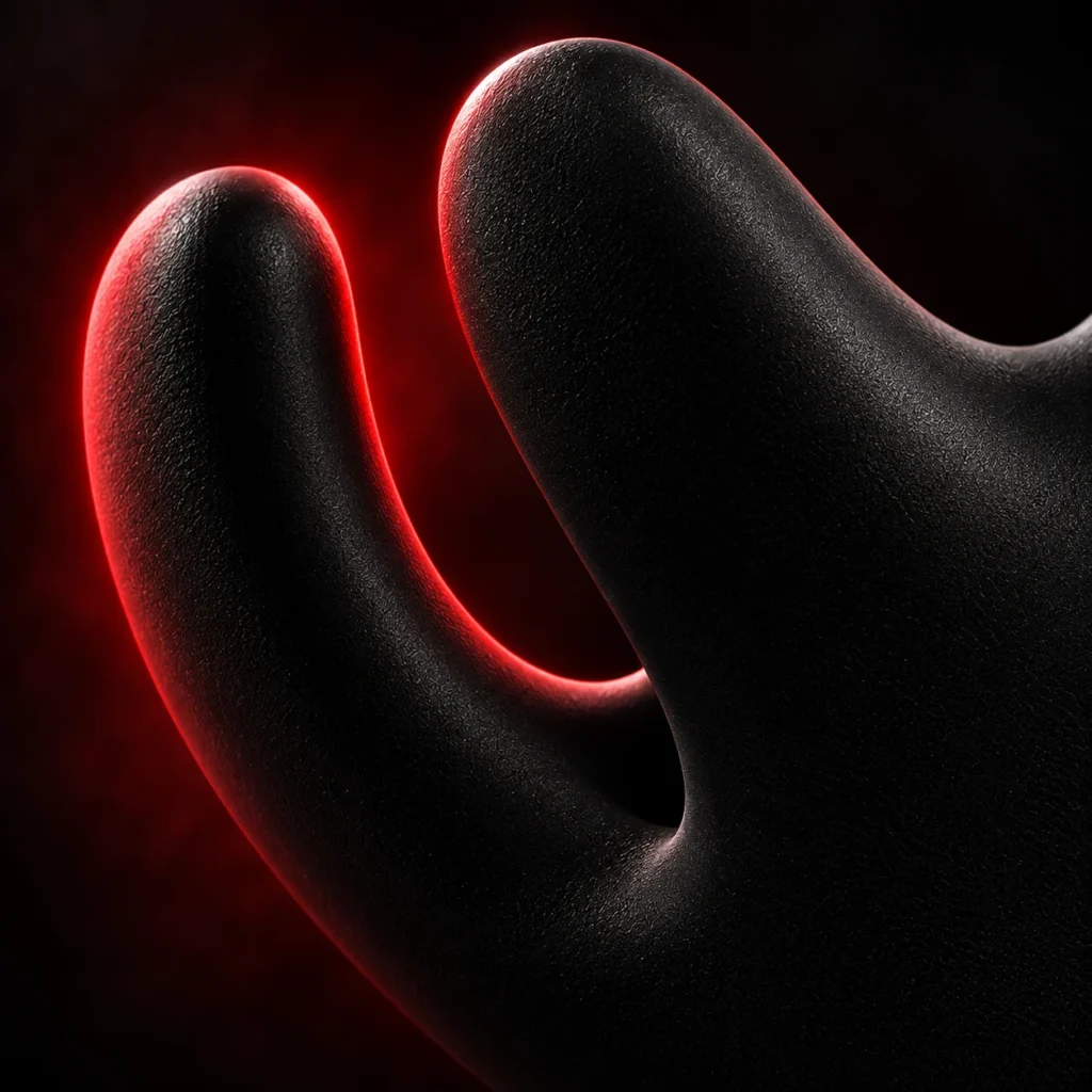 Vibrating Cock Ring with Scrotum Support — Detail 3